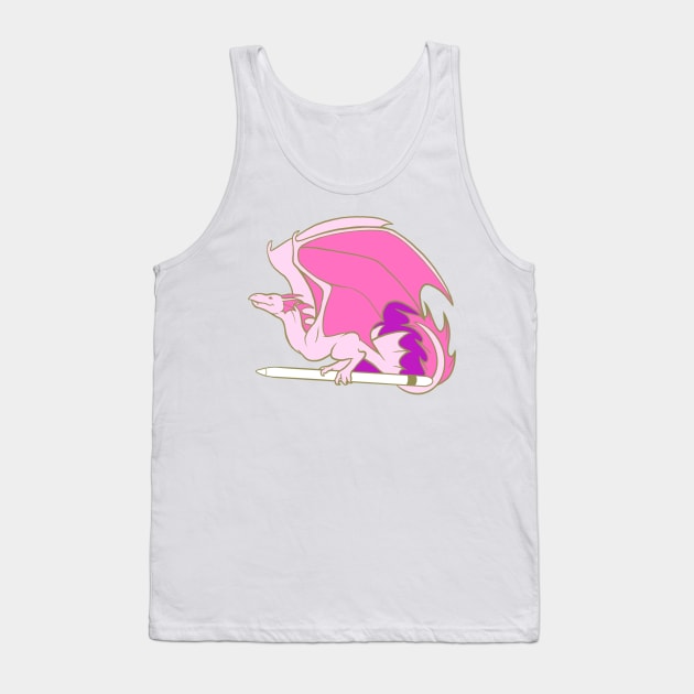 Art Dragons: Apple Pencil Tank Top by sugarpoultry